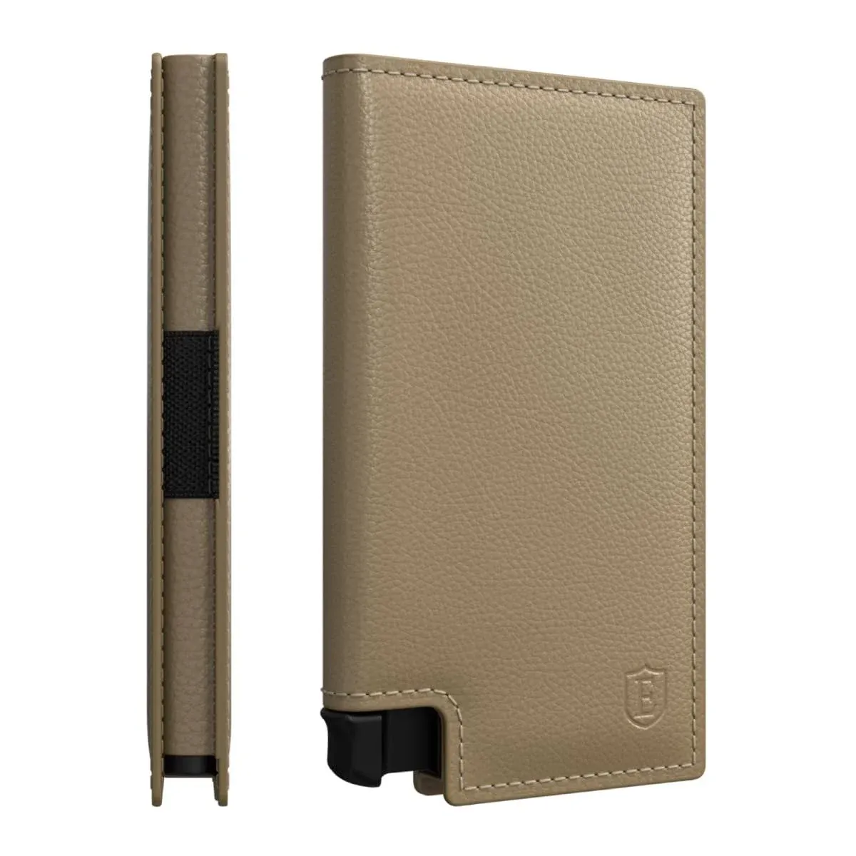 Ekster Parliament Wallet | Leather | Smart Wallet | Slim | Trackable | RFID Blocking | Milled Beige