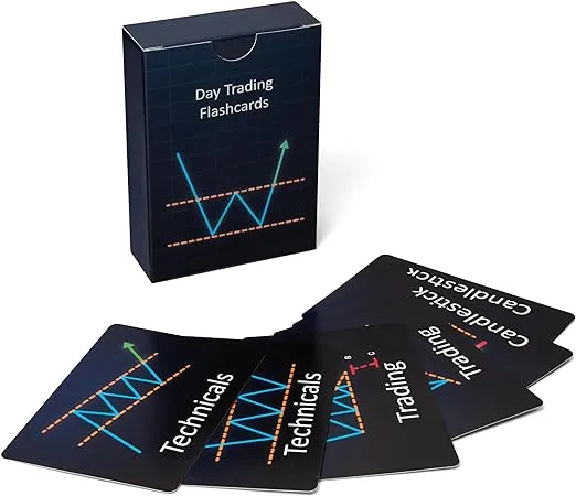 65 Stock Market Flash Cards - Quickly Master Stock Chart Patterns, Candlesticks and Trading Techniques. Perfect for Beginners to The Stock Market and Anyone Interested in investing in Stocks