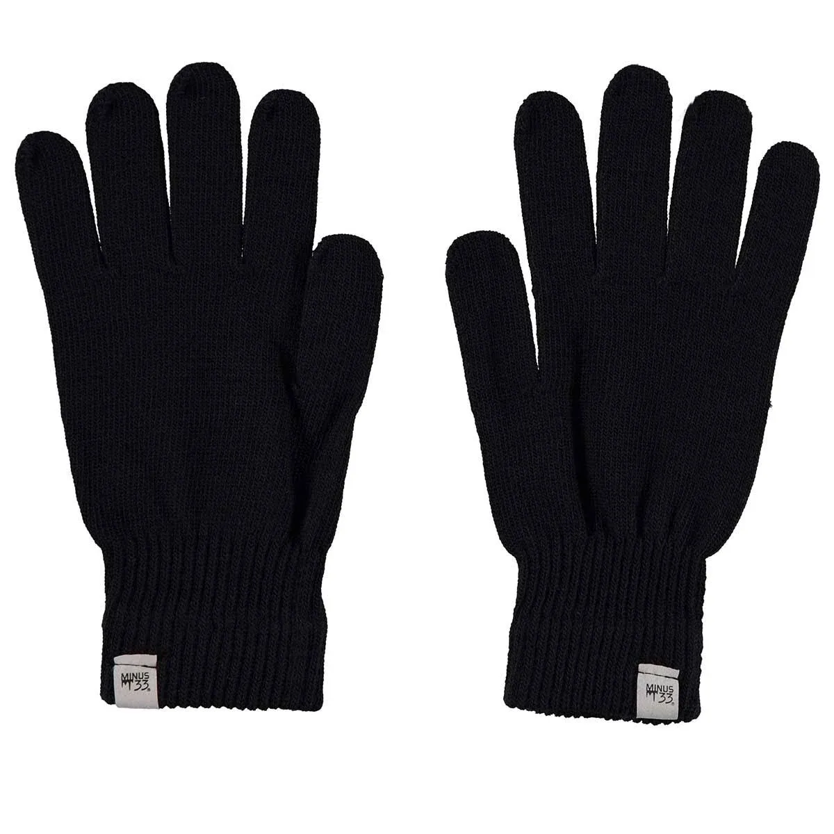 Minus33 Merino Wool Glove Liner - Black - M