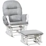 Naomi Home Brisbane Glider and Ottoman Set