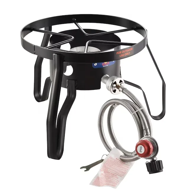 ARC Advanced Royal Champion 1-Burner Propane Manual Iron Outdoor Burner Lowes.com