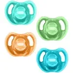 Ultra-Light Silicone Pacifier, Symmetrical One-Piece Design, Bpa-Free Silicone B