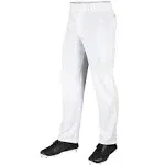 Open Box Champro Men's Standard MVP Open Bottom Loose-fit Baseball Pants-Small-White