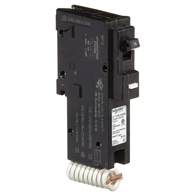 Homeline Square D HOM115CAFI Circuit Breakers!!