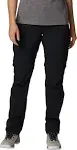 Women's Columbia Silver Ridge Utility Convertible Pants 8 Black