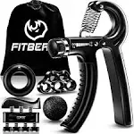 Fitbeast Grip Strengthener Forearm Strengthener Hand Grips Strengthener Kit - 5 