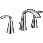 Moen T6173 Glyde Bathroom Faucet Two-Handle High Arc in Chrome Color