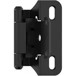 Amerock 1/4" Overlay Self-Closing Partial Wrap Cabinet Hinge