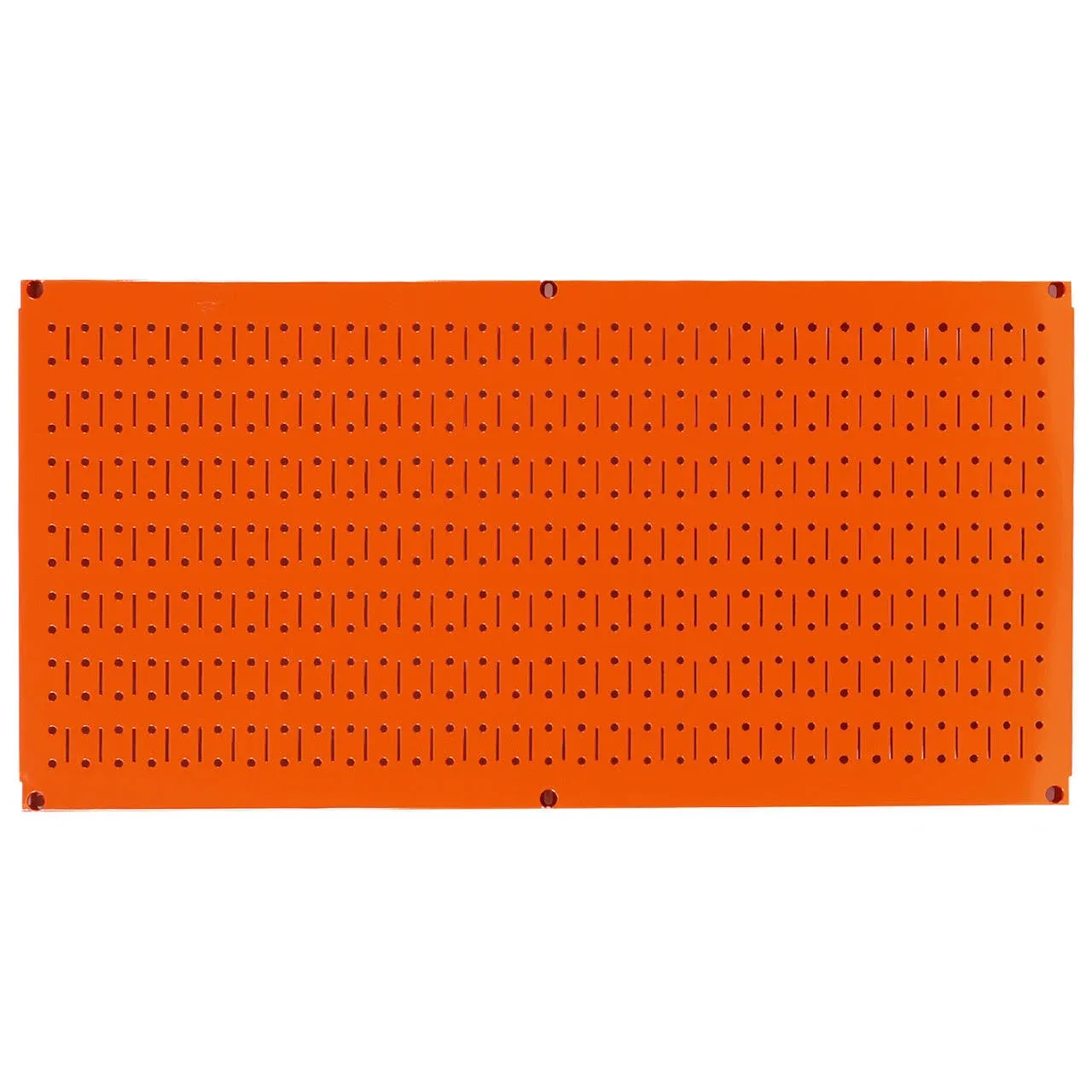 Wall Control 30-HP-1632 or 16" x 32" Horizontal Orange Metal Pegboard Tool Board Panel