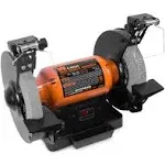 Wen BG4282 4.8-Amp 8-Inch Single Speed Bench Grinder with LED Work Lights Individual