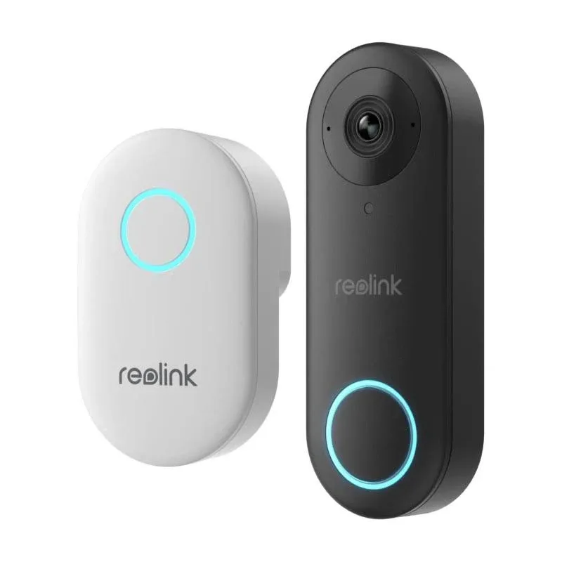 Reolink Wired Video Doorbell Poe Smart 2k+ 5mp Waterproof 180° Wide