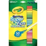 Crayola Washable Super Tips Markers 50 Colors