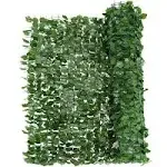 Costway Faux Ivy Leaf Decorative Privacy Fence Screen Artificial