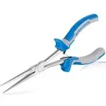 SPEEDWOX Long Reach Needle Nose Pliers 7 Inches Slim Extra Long Nose Pliers Mini