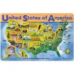 Melissa & Doug USA Map Sound Puzzle