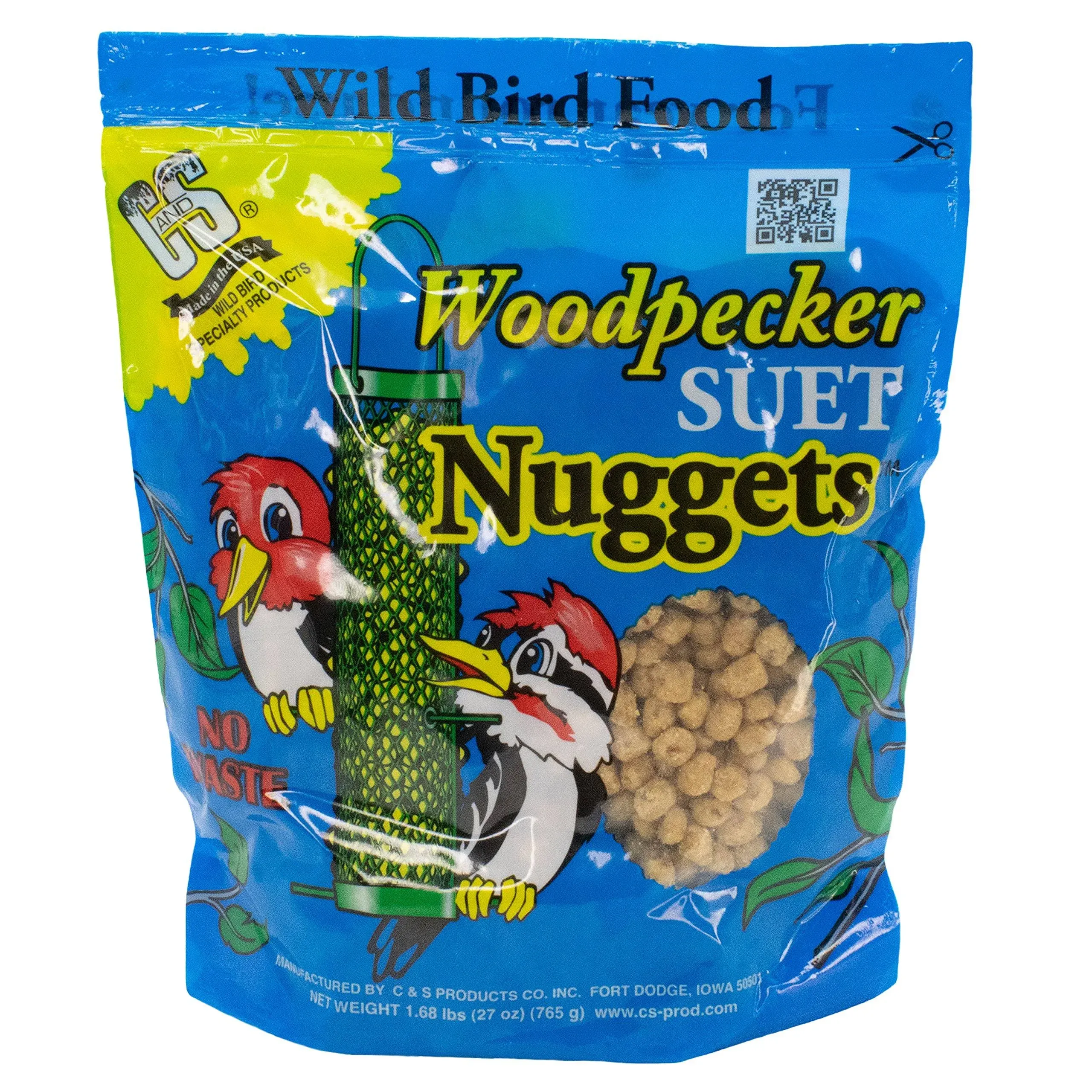 C&S Woodpecker Suet Nuggets 27 oz