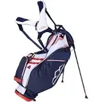 Sun Mountain 2024 4.5 LS 14-Way Golf Stand Bag, Navy-White-Red