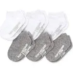 Burt's Bees Baby 6 Pack Organic Cotton Ankle Socks