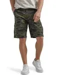 Men’s Lee Extreme Motion Crossroad Cargo Shorts Traditional Camo (Size 34)