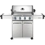 Napoleon P500PSS-3 Prestige Propane Gas Grill, 500 sq. in, Stainless Steel