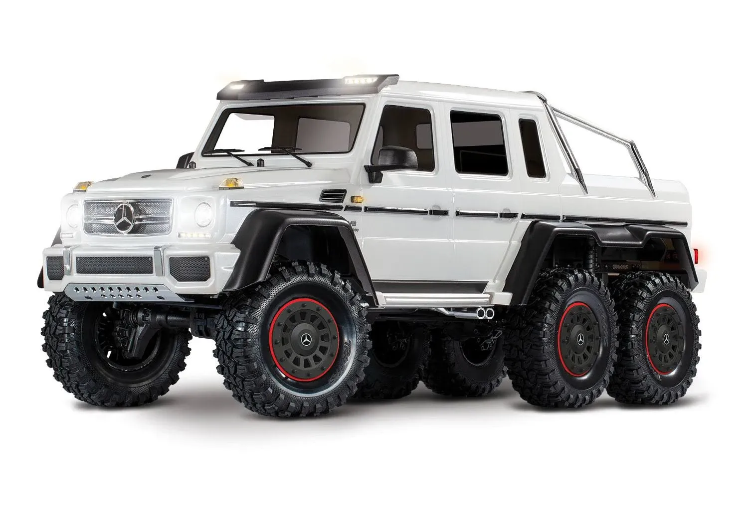 Traxxas Mercedes-Benz G 63 AMG TRX-6 6x6 1/10 Crawler - White