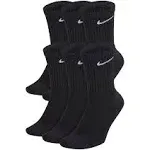 Nike Boys' 6-Pack Cushioned Crew Socks