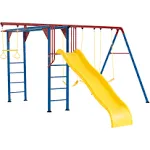 Lifetime 91028 Monkey Bar Adventure Swing Set, Earthtone