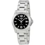 Longines Conquest Black Dial Ladies Watch L33774586