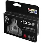 LOOK Cycle - KEO Grip Cleat Cycling Cleats – Anti-Slip Surface - Minimum Weight, Compact Size - 4.5° Angular Freedom - Color Grey