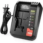 Porter Cable Genuine OEM Replacement 20 Volt Charger # PCC699L