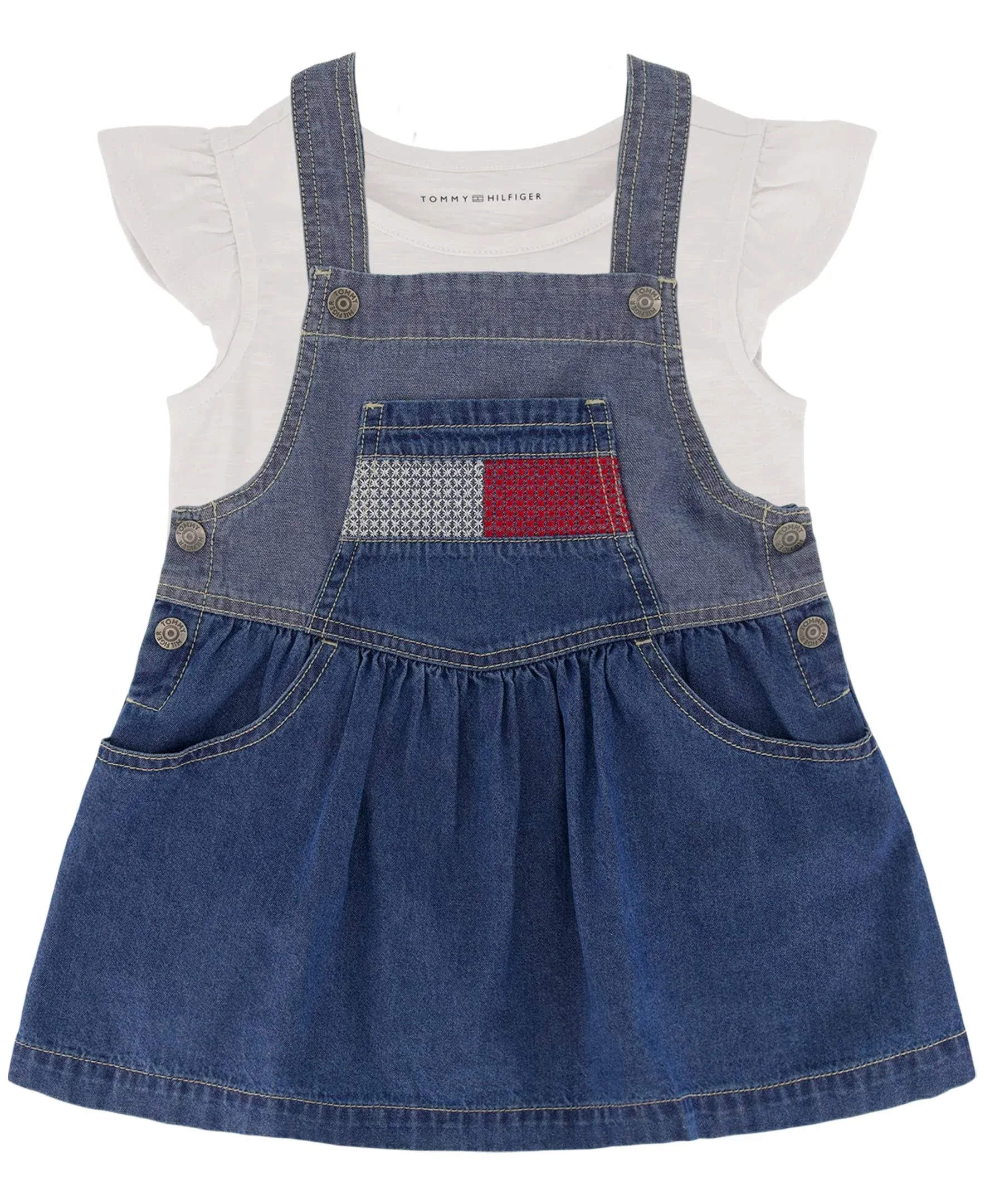 Tommy Hilfiger Baby Girls 2 Pieces Skirtall Set2 Pieces Skirtall Set