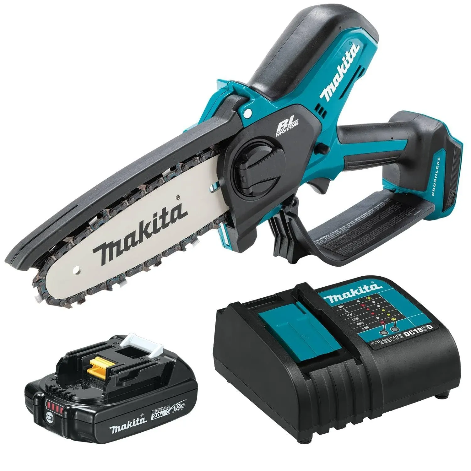 Makita XCU14SR1 18V LXT Lithium-Ion Brushless Cordless 6" Pruning Saw Kit (2.0Ah)