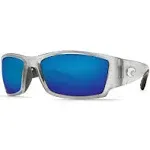 Costa Del Mar Sunglasses Corbina / Silver / Blue Mirror