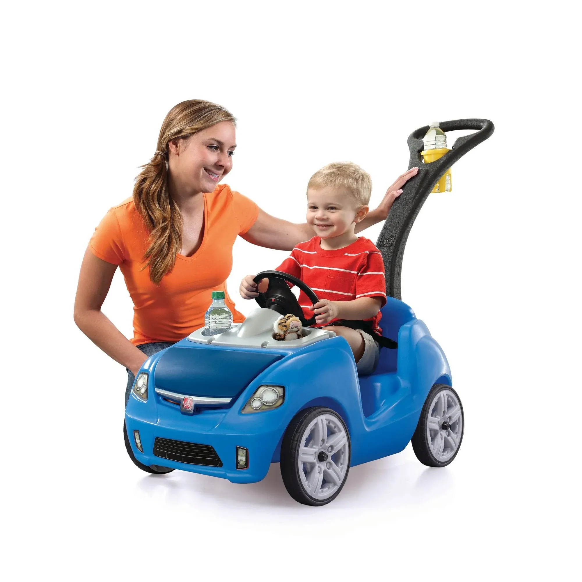 Step2 Whisper Ride II Ride On Push Car, Blue