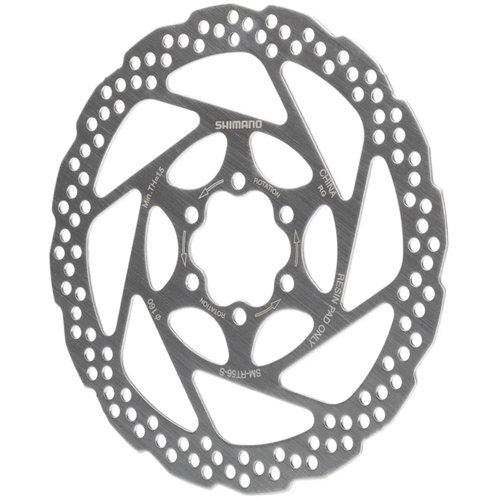 Shimano SM-RT56 Deore 6-Bolt Disc Brake Rotor 160mm