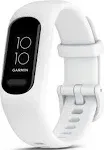 Garmin - vívosmart 5 Smart Fitness Tracker + Heart Rate Small/Medium - White