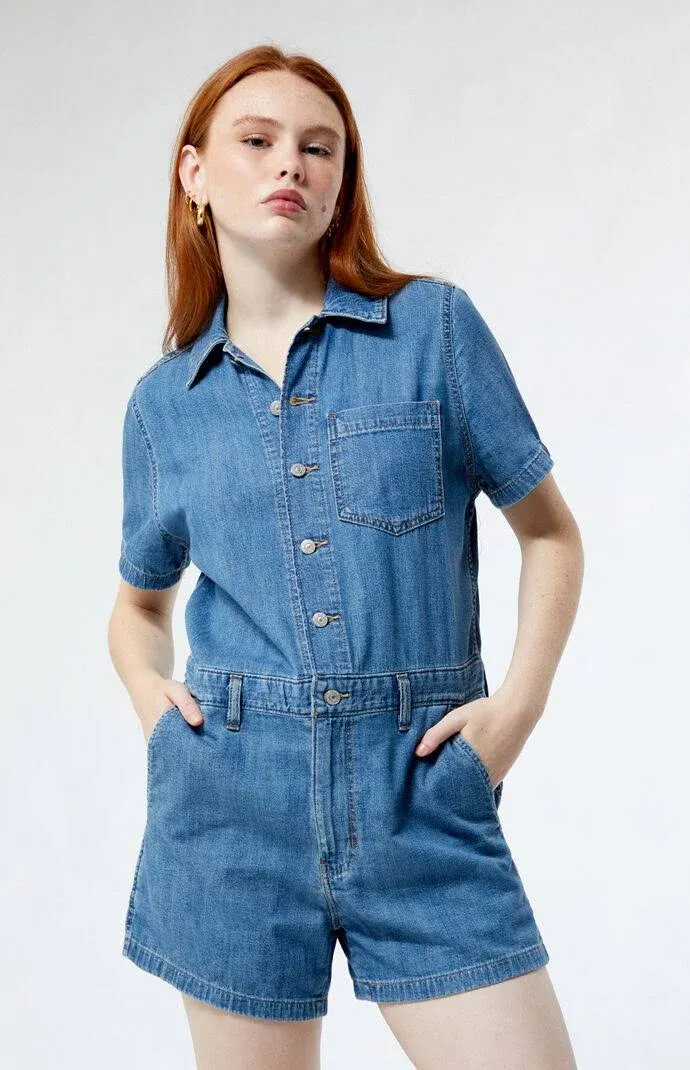 Levi's Heritage Short Sleeve Romper - Women's - Playday XS