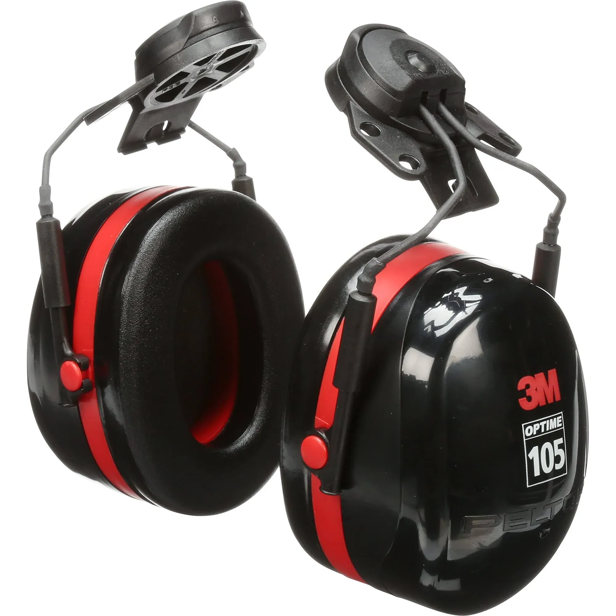 3M Peltor Optime 105 Black Behind-the-Head Earmuffs