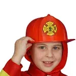 Dress Up America Firehr Red Fire Helmet