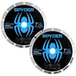 Spyder Diamond Edge Diamond 7-in Cut-Off Wheel 2-Pack 14007-2