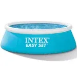 Intex 6ft x 20in Easy Set Inflatable Swimming Pool - Aqua Blue | 28101EH (54402E)