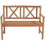 Giantex Outside Garden Bench Loveseat