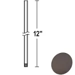 Minka-Aire 12 inch Ceiling Fan Downrod - Oil Rubbed Bronze - DR512-ORB