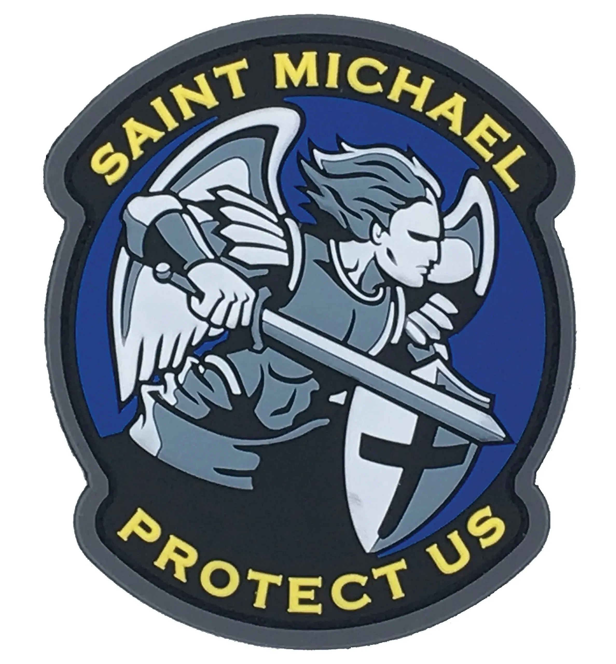 Milspec Monkey Saint Michael Modern PVC Patch