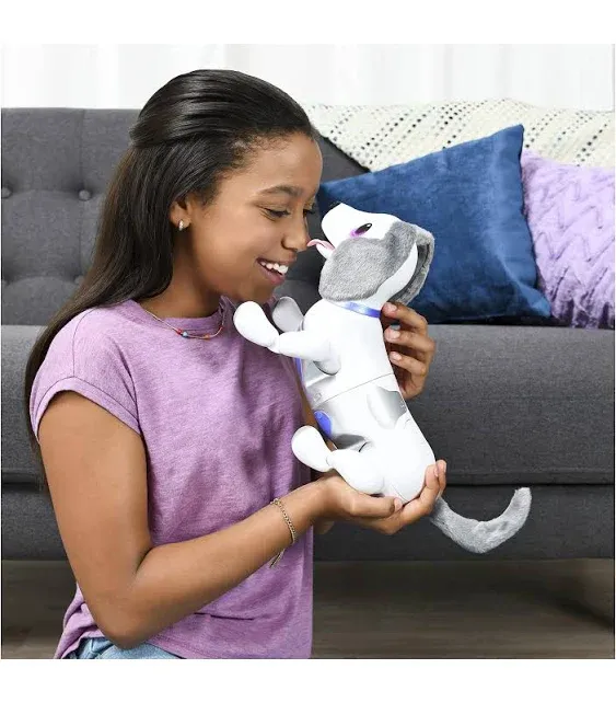 Zoomer Playful Pup, Responsive Robotic Dog with Voice Recognition & Realistic Motion, for Ages 5 & Up