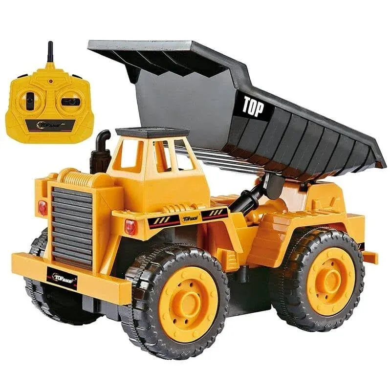 Dump Truck 1:24 Scale Remote Control 5 Channel Fully Functional Dump Truck