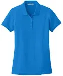 Port Authority Womens Core Classic Short Sleeve Polo Shirt - Coastal Blue