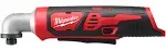 Milwaukee M12 1/4 Hex Right Angle Impact Driver 2467-20