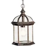 Kichler 9835BK Barrie Outdoor Pendant Light Black