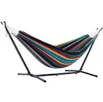 Vivere 9 ft. Double Hammock with Stand: Cayo Reef